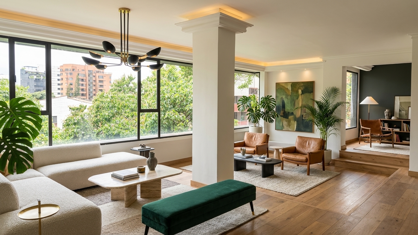 Santa Maria de los Angeles, AI renovation visualization